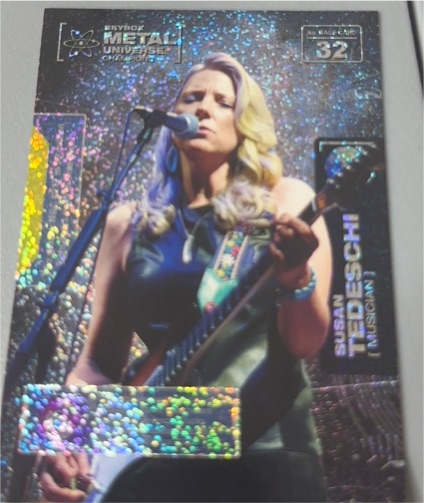2021 Skybox Metal Universe Champions #32 Susan Tedeschi — front