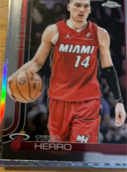 2025-26 Topps Chrome #188 Tyler Herro — front