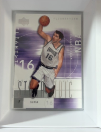 2001-02 Upper Deck Flight Team #16 Peja Stojakovic — front