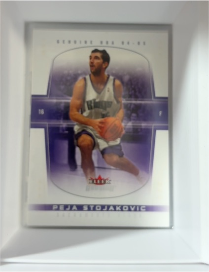 2004-05 Fleer Genuine #21 Peja Stojakovic — front