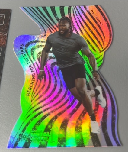 2021 Skybox Metal Universe Champions #RFS-4 Trey Sermon — front