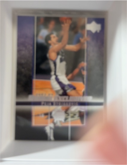 2003-04 Upper Deck Rookie Exclusives #42 Peja Stojakovic — front