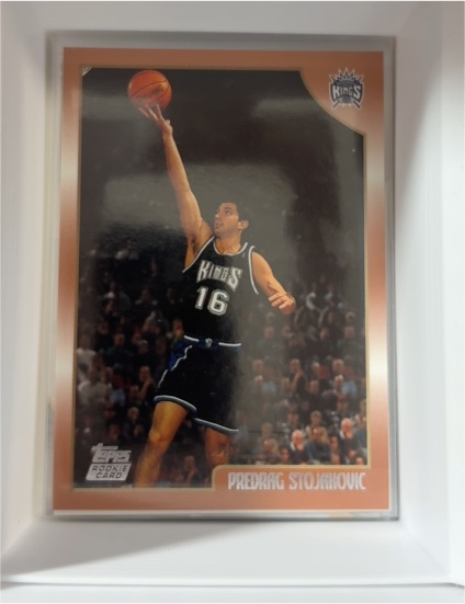 1998-99 Topps #201 Predrag Stojakovic — front