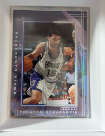 2001-02 Fleer Genuine #95 Predrag Stojakovic — front