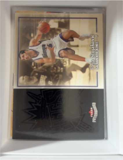 2003-04 Fleer Patchworks #74 Peja Stojakovic Sacramento Kings — front