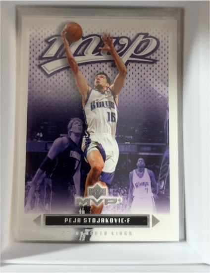 2003-04 Upper Deck MVP #154 Peja Stojakovic — front