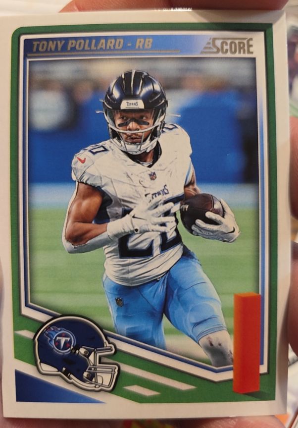 2025 Panini Score #212 Tony Pollard — front