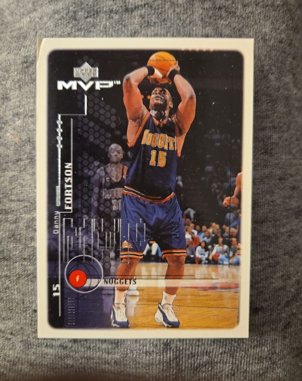 1999-00 Upper Deck MVP #40 Danny Fortson — front