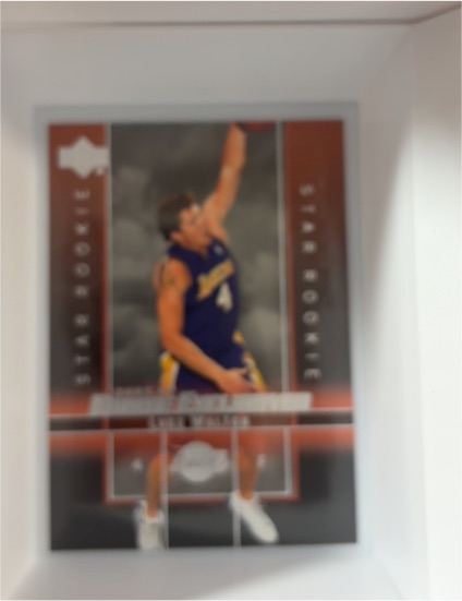 2003-04 Upper Deck Rookie Exclusives #27 Luke Walton — front