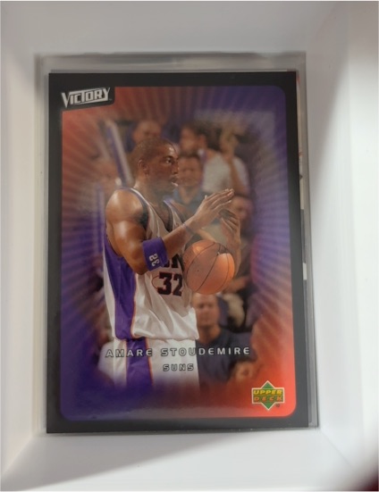 2003-04 Upper Deck Victory #76 Amare Stoudemire — front