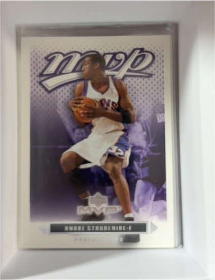 2003-04 Upper Deck MVP #142 Amare Stoudemire — front