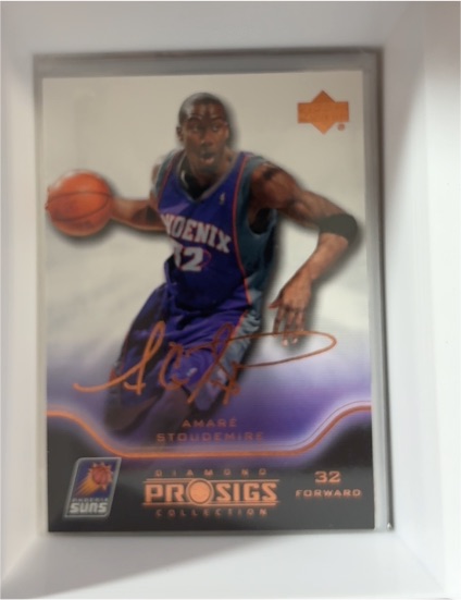 2004-05 Upper Deck Pro Sigs #67 Amare Stoudemire — front
