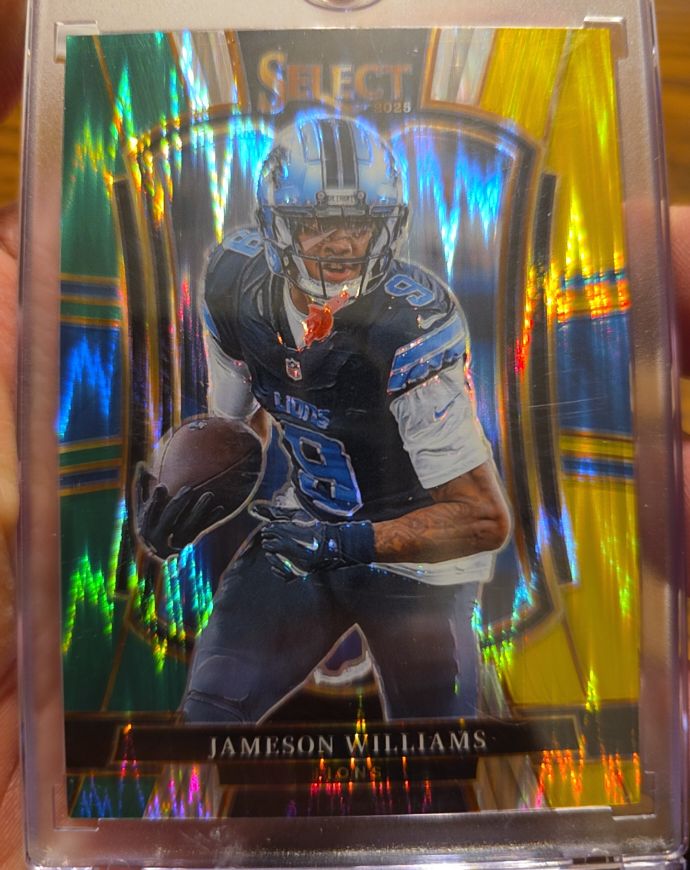 2025 Panini Select #171 Jameson Williams — front