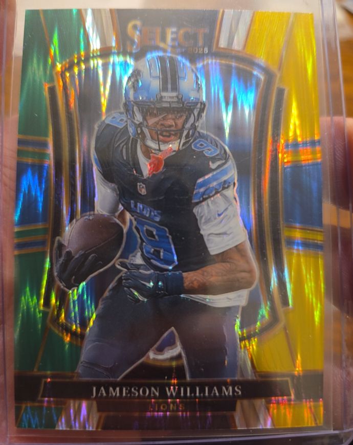 2025 Panini Select Premier Level #171 Jameson Williams — front