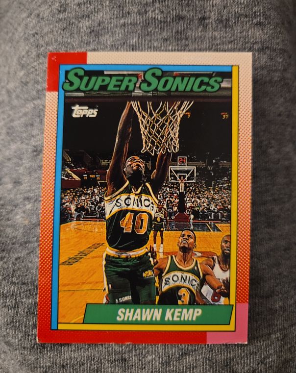 1992-93 Topps Archives #136 Shawn Kemp — front