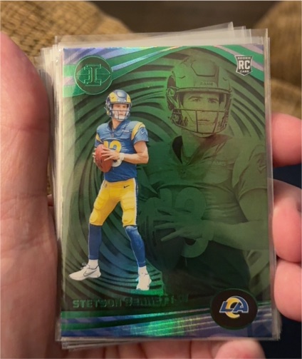 2023 Panini Illusions #66 Stetson Bennett IV Emerald Green — front