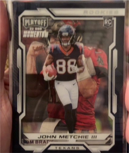 2022 Panini Chronicles Playoff Momentum #PMR-14 John Metchie III — front