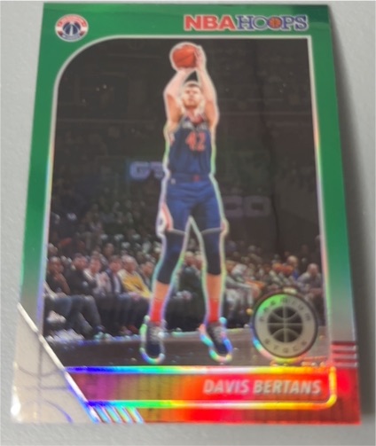 2019-20 Panini NBA Hoops Premium Stock #71 Davis Bertans — front