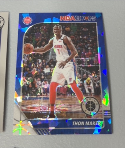 2019-20 Panini NBA Hoops Premium Stock Prizm #58 Thon Maker — front