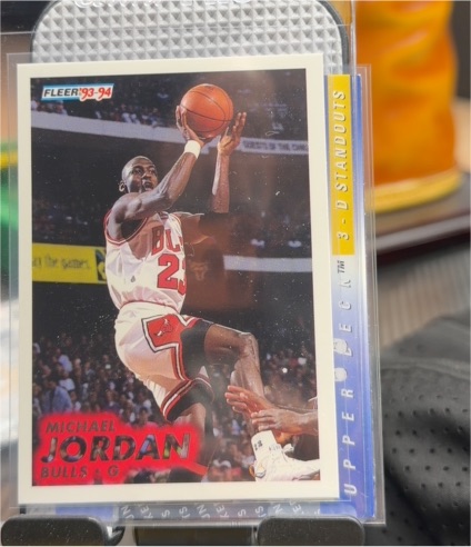 1993-94 Fleer #28 Michael Jordan — front