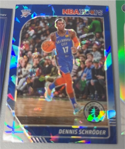 2019-20 Panini NBA Hoops Premium Stock #133 Dennis Schroder — front