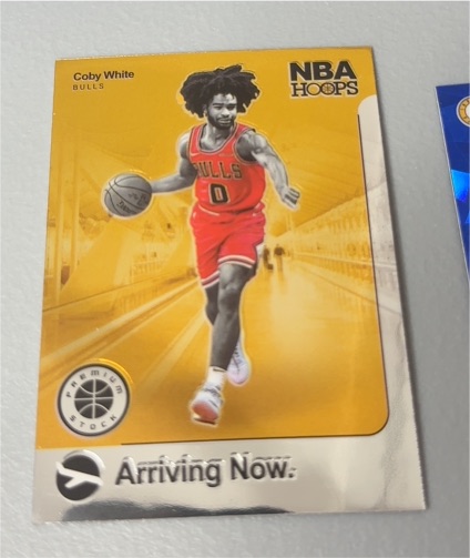 2019-20 Panini NBA Hoops #16 Coby White Arriving Now — front