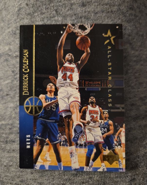1994-95 Upper Deck #274 Derrick Coleman — front