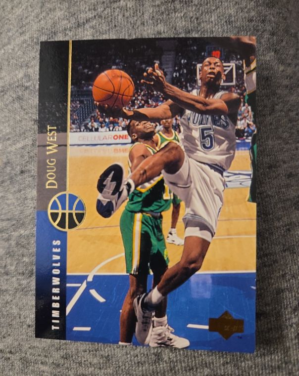 1994-95 Upper Deck #34 Doug West — front