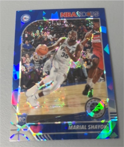 2019-20 Panini NBA Hoops Premium Stock #252 Marial Shayok — front