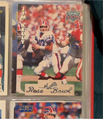 1993 Heads & Tails Super Bowl XXVII #SB13 Jim Kelly — front