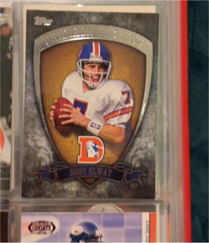 2013 Topps Gridiron Legends #GL-JE John Elway — front