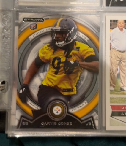 2013 Topps Strata #46 Jarvis Jones — front