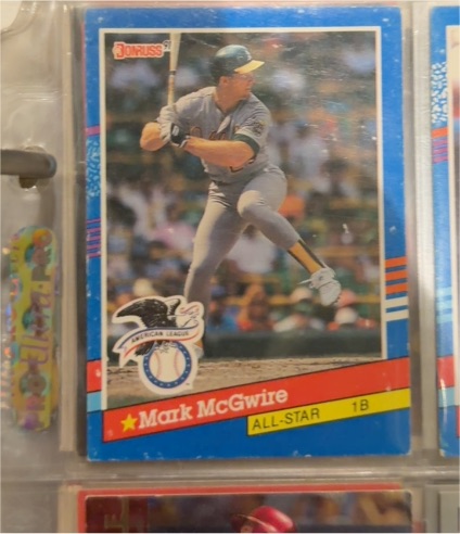 1991 Donruss #56 Mark McGwire — front