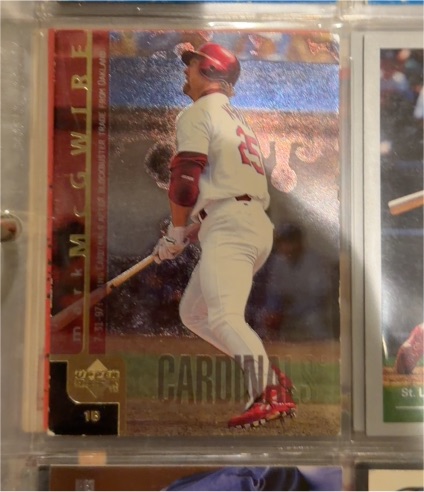 1998 Upper Deck #205 Mark McGwire — front