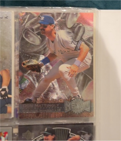 1996 Fleer Metal Universe #90 Don Mattingly — front