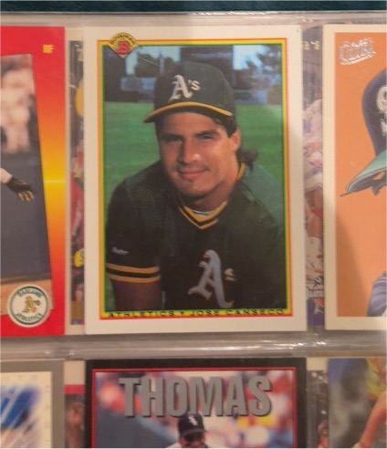 1987 Fleer Award Winner #6 Jose Canseco — front