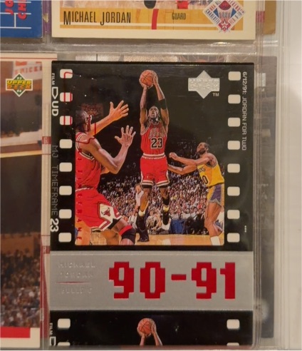 1998-99 Upper Deck MJ Timeframe 90-91 #47 Michael Jordan — front