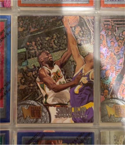 1995-96 Fleer Metal #192 Shawn Kemp — front