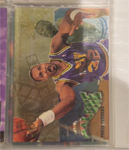 1994-95 Topps Stadium Club Super Skills #18 Karl Malone — front