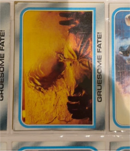 1980 Topps Star Wars Empire Strikes Back #207 Gruesome Fate — front