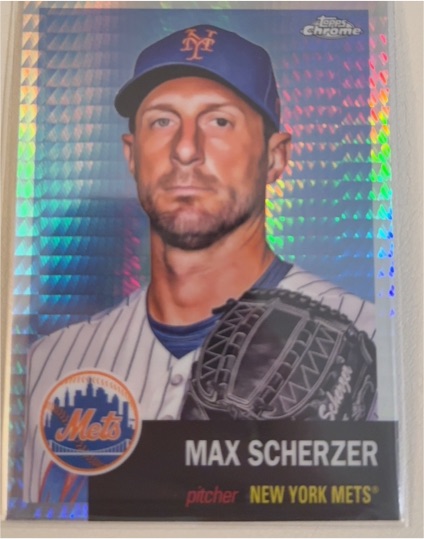 2022 Topps Chrome Platinum #423 Max Scherzer — front