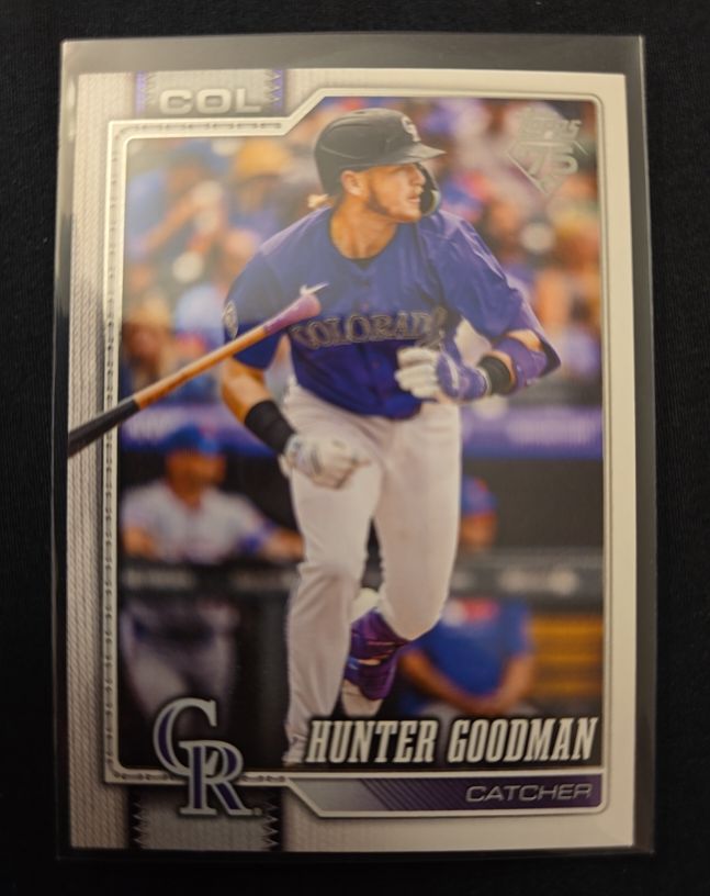 2026 Topps Series 1 #274 Hunter Goodman — front