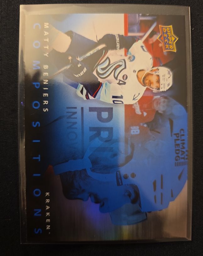 2025-26 Upper Deck Series 1 Compositions #CMP-17 Matty Beniers — front