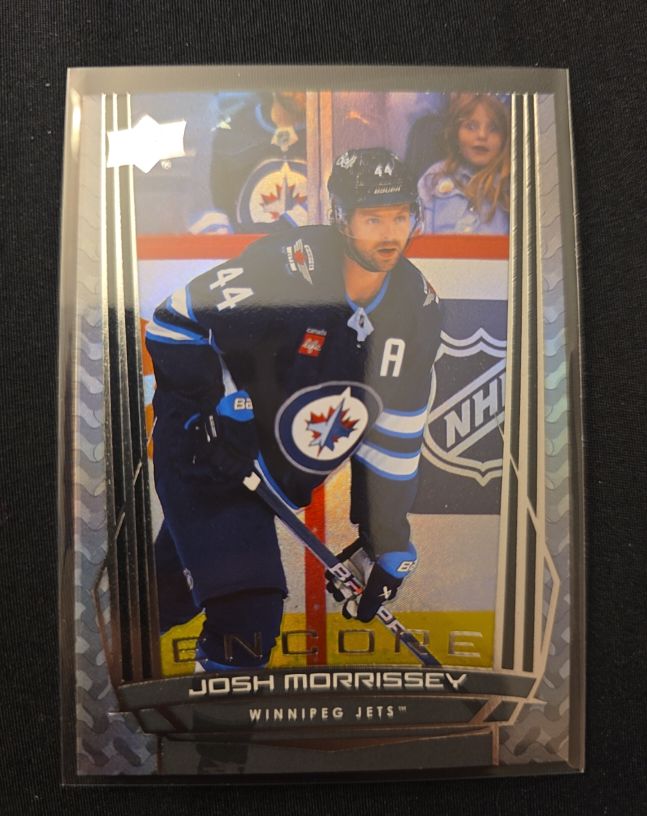 2025-26 Upper Deck Series 1 Encore #E-8 Josh Morrissey — front