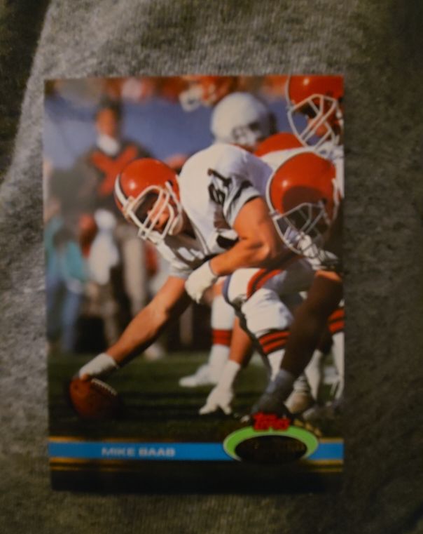 1991 Topps Stadium Club #31 Mike Baab — front