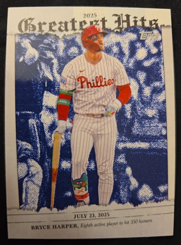 2025 Topps Greatest Hits #GH-10 Bryce Harper — front