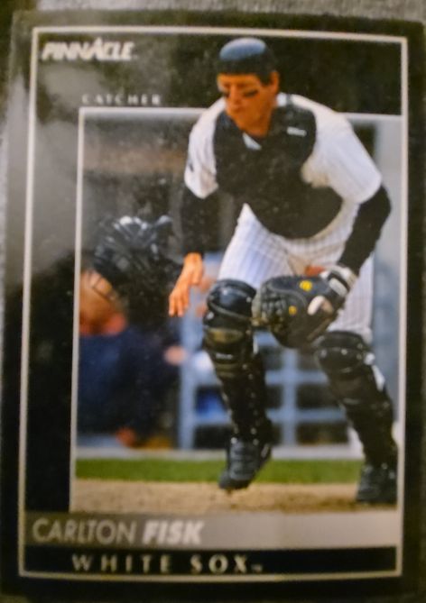 1992 Pinnacle #361 Carlton Fisk — front