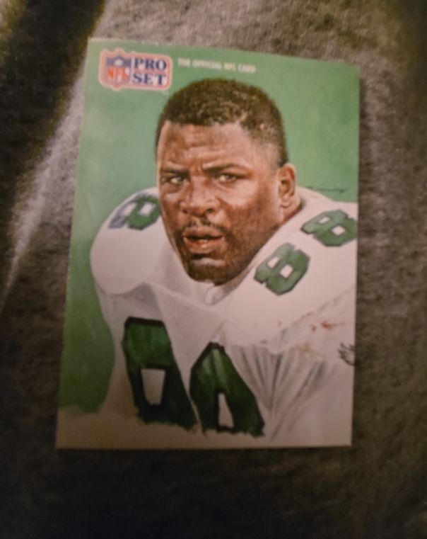 1991 Pro Set #386 Keith Jackson Philadelphia Eagles — front