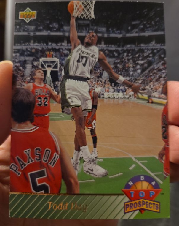 1992-93 Upper Deck #470 Todd Day — front