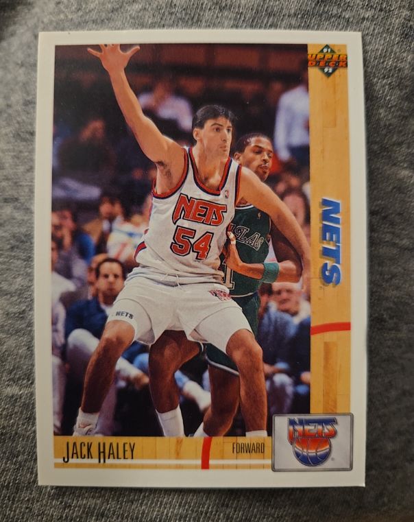 1991-92 Upper Deck #317 Jack Haley — front